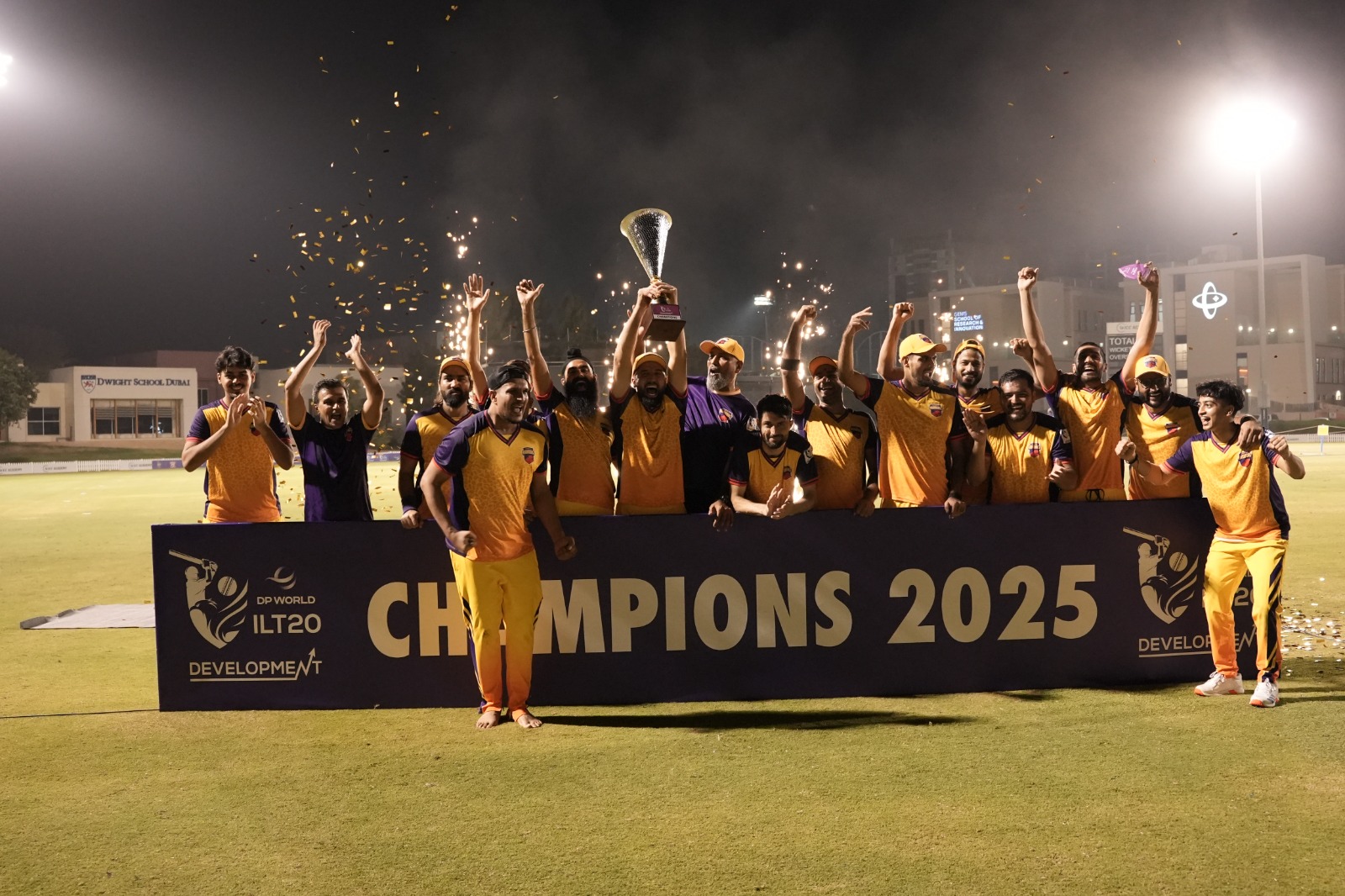 Sharjah Warriorz crowned DP World ILT20 Development Tournament champions